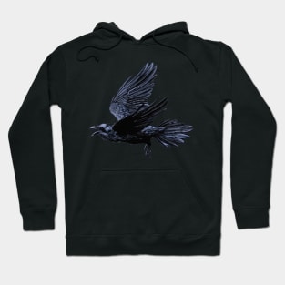 Raven in Flight Hoodie